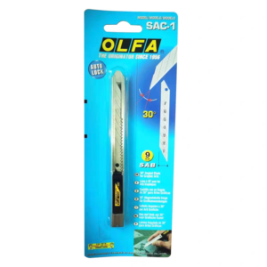 OLFA SAC-1 cutting knife, with 30 degree blade